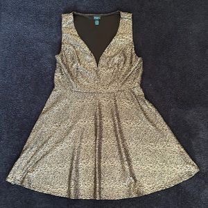 Beautiful metallic sheen dress